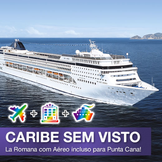 CARIBE SEM VISTO - Pacotes - UAU Turismo